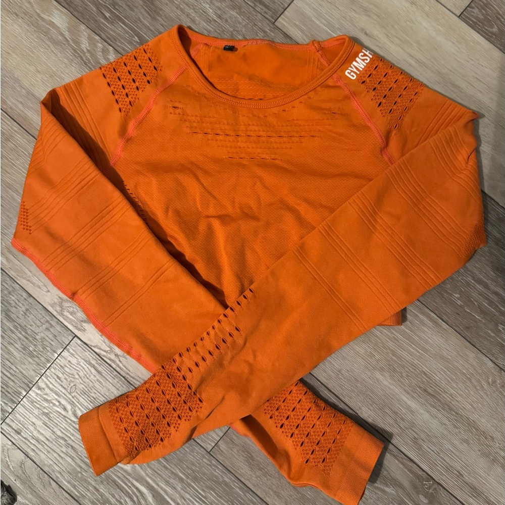 Gymshark seamless long sleeve crop